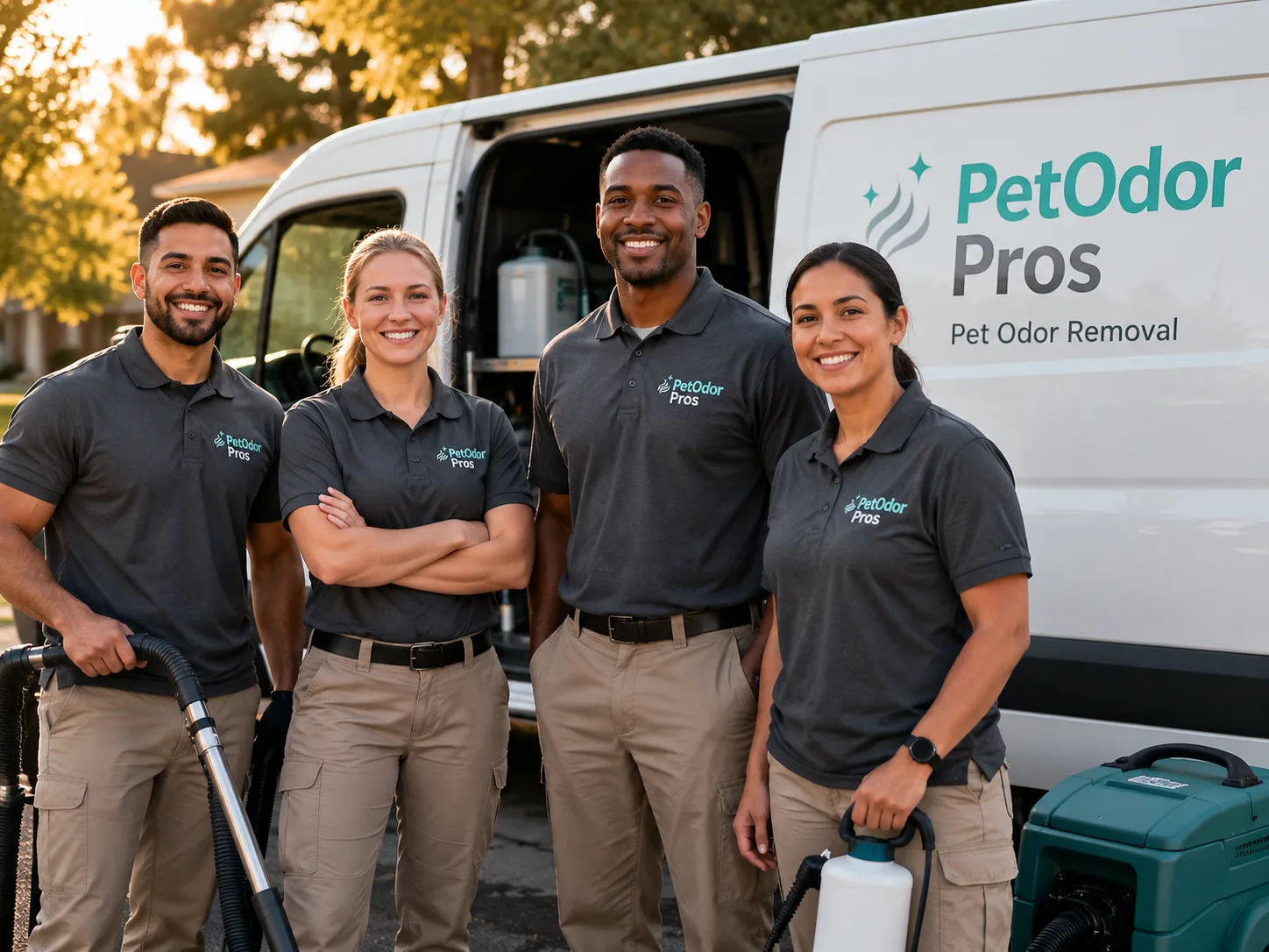 Pet Odor Removal team serving Timblin, PA